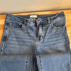 Maurices Blue Straight Leg Jeans Classic Denim